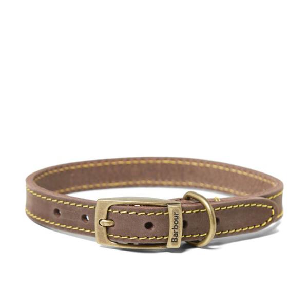 Barbour Leather Dog Collar