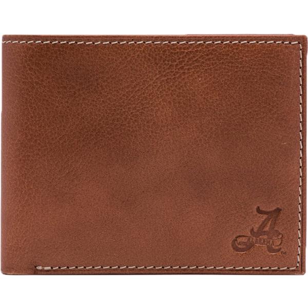 Alabama Crimson Tide Leather Vault Bifold Wallet