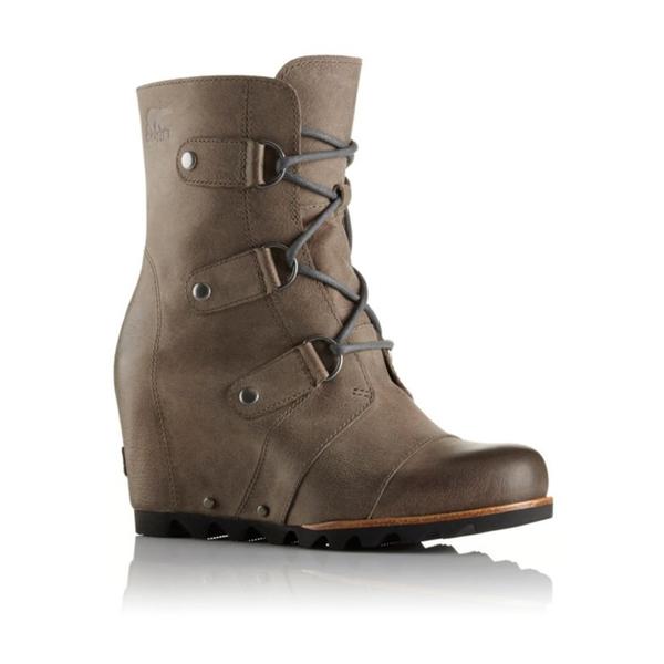 Joan of Arctic Wedge Mid Boot - Tobacco