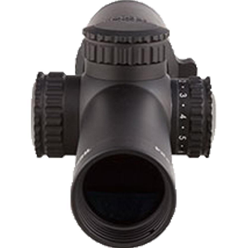 Trijicon Accupower 1- 4x24 Riflescope .233/55gr Bdc Segmented- Circle- Dot Crosshair W/Green Led, 30mm