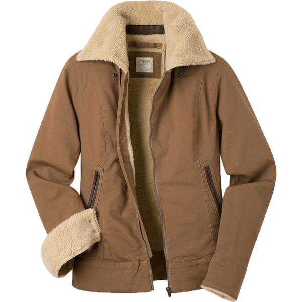 Mountain Khakis Women's Ranch Shearling Jacket Tabacco