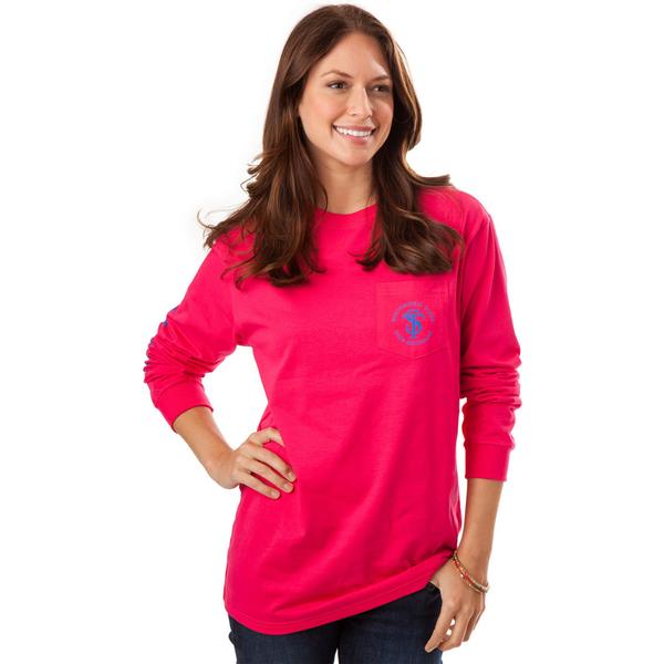 Southern Tide Women's Long Sleeve Skipjack Seal T-Shirt