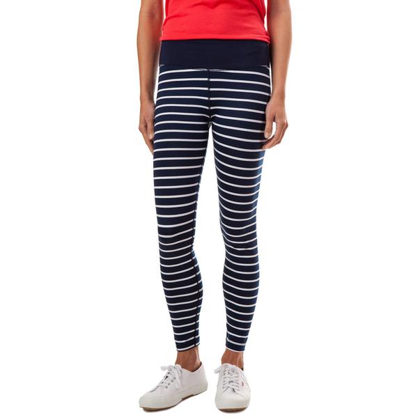 Southern Tide Stripe Performance Leggings