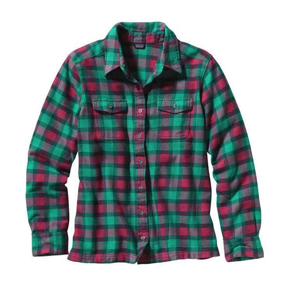 Women's Long-Sleeved Fjord Flannel Shirt