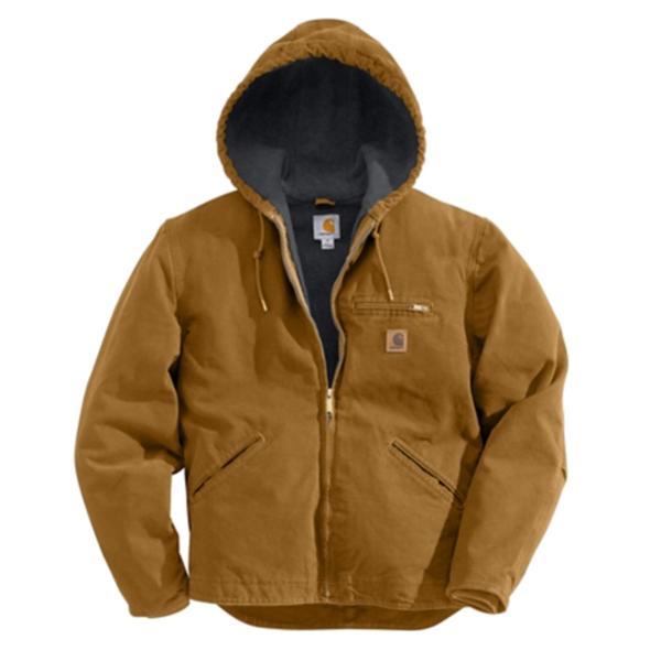 Carhartt Men's Sandstone Sherpa-Lined Sierra Jacket