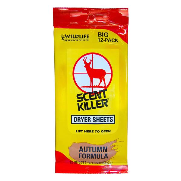 Center Scent Killer Dryer Sheets Autumn