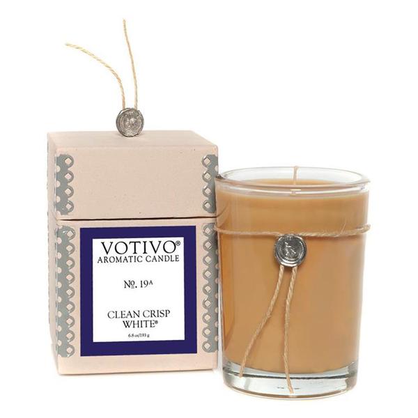 Aromatic Candle - Clean Crisp White