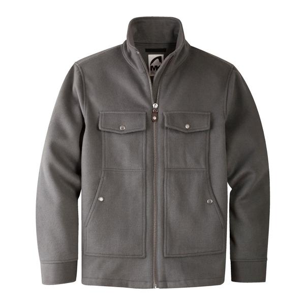 Men's Apres Wool Jacket - Charcoal