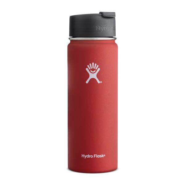 Hydro Flask Insulated Water Bottle w/ Flip Lid 20oz - Lava