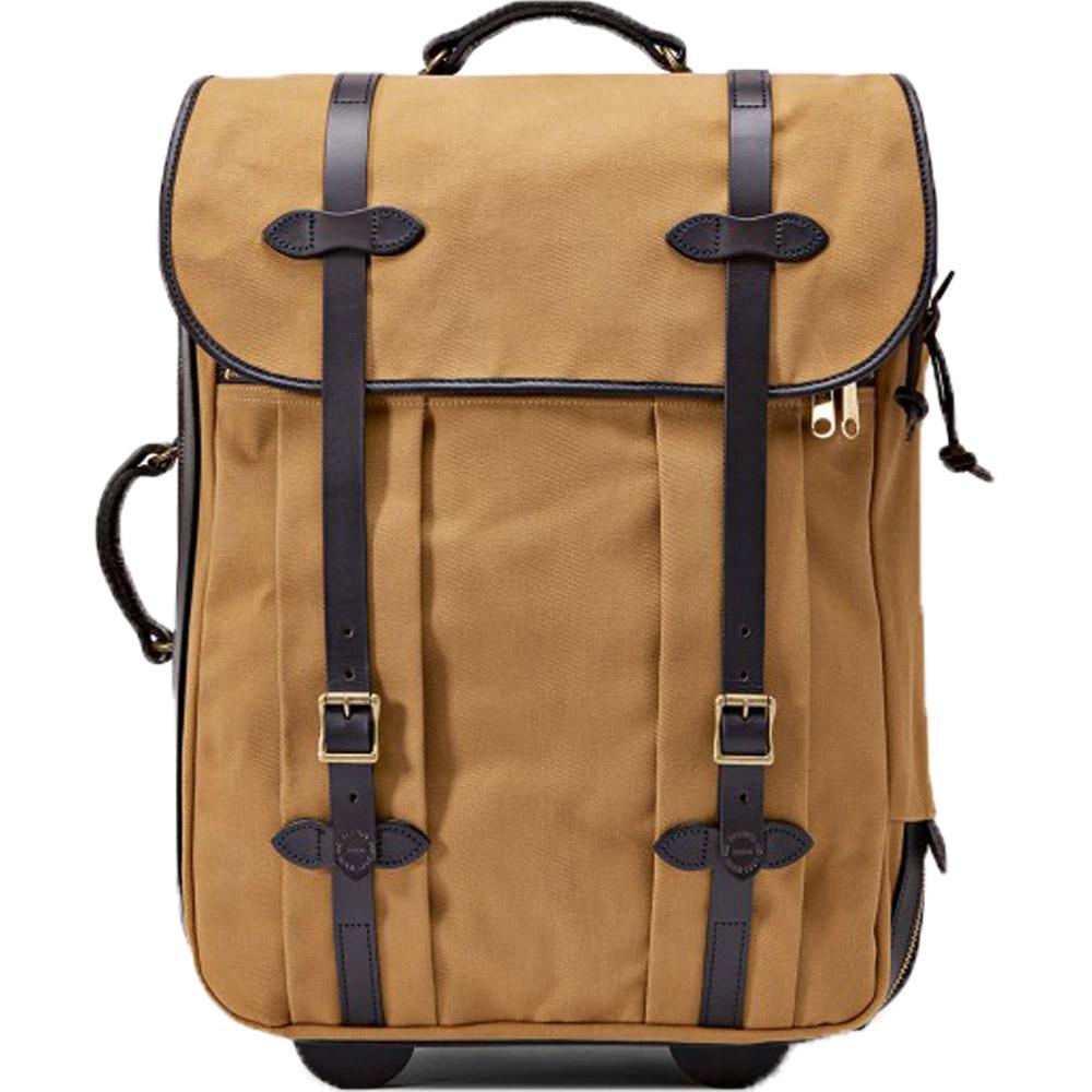 Wheeled Carry On Check- In Bag Medium- Tan