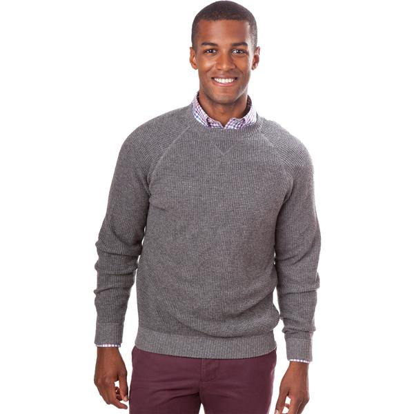 Men's Waffle Knit Sweater