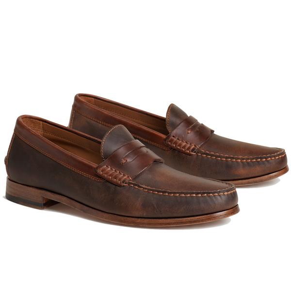 Sadler Slip On - Oiled American Steer