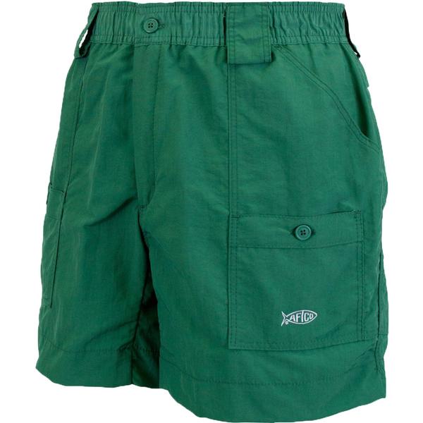 AFTCO Blue Water Men's Original Fishing Short- Hunter Green
