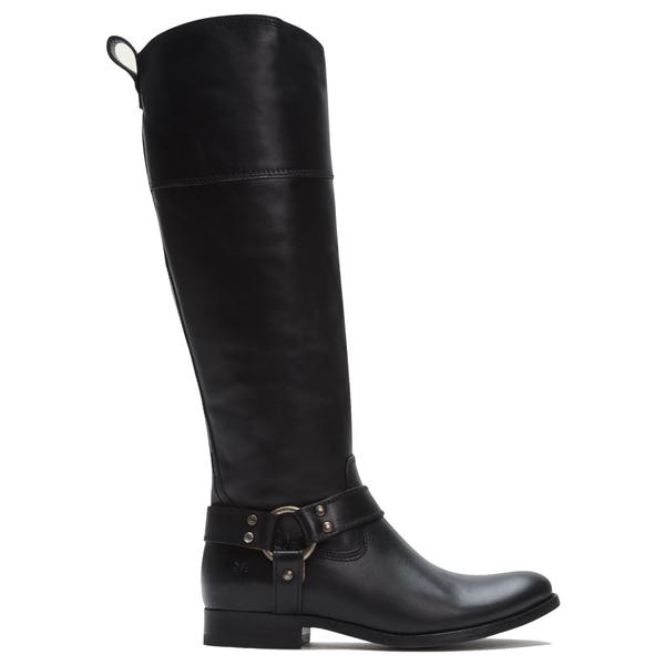 Melissa Harness Inside Zip Boot - Black