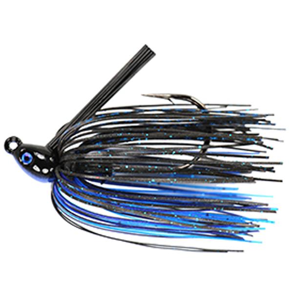 Black and Blue No-Jack Swim Jig 3/8 oz