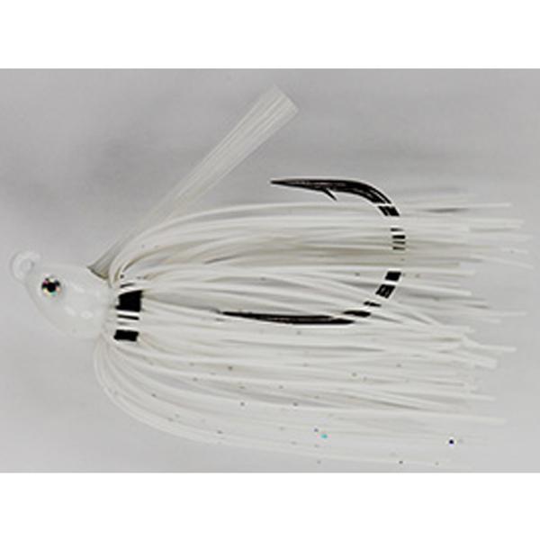 White No-Jack Jig 3/8 oz