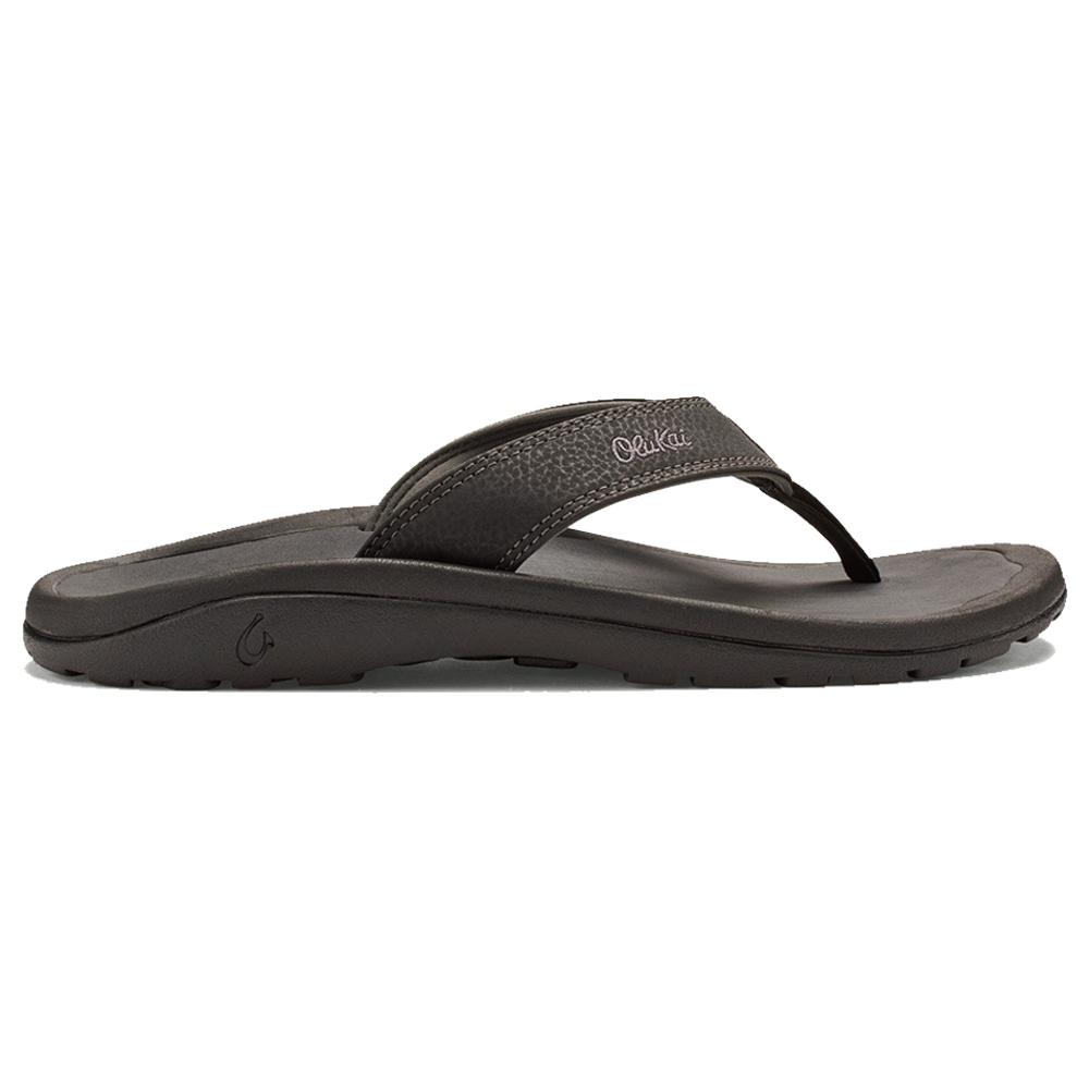 Olukai Men's ' Ohana Sandal - Black/Dark Shadow