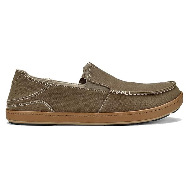 Olukai Men's Puhalu Canvas Slip-On - Mustang/Tan