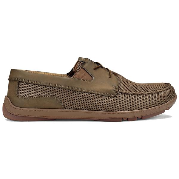 Olukai Men's Mano Mesh Slip-On - Mustang/Toffee