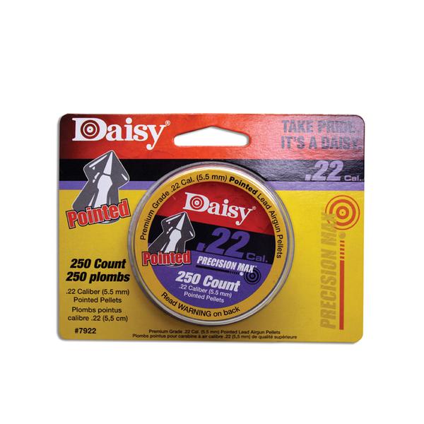 Daisy PrecisionMax .22 Pointed Field Pellets - 250 Count
