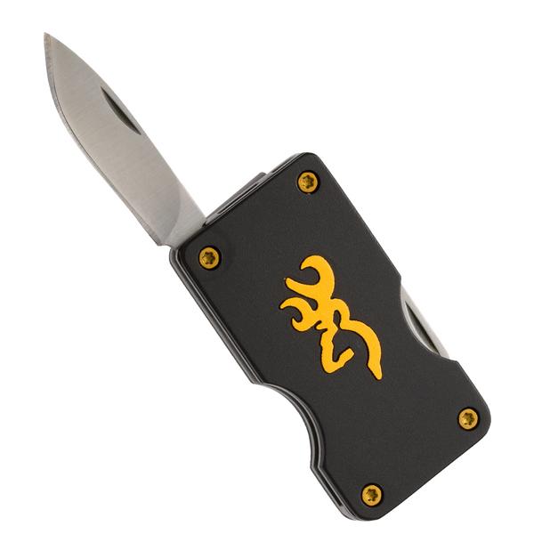 Buckmark Money Clip - Black