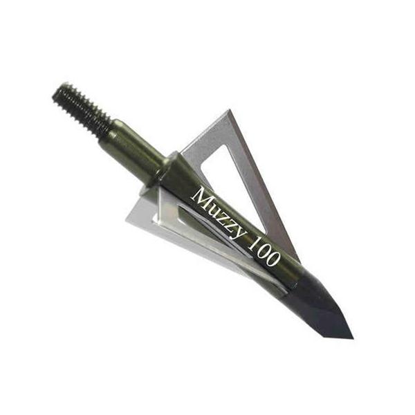 Muzzy 100Gr. 3-Blade Screw-In 6pk