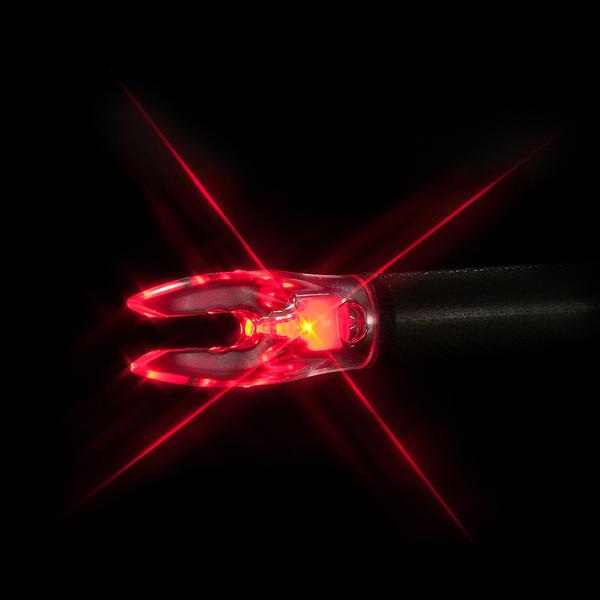 Nockturnal Universal Fit Lighted Nock (Red) (3 Pack)