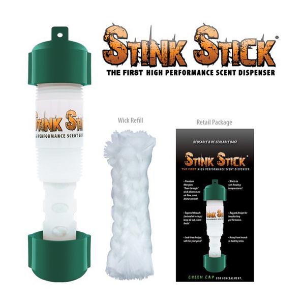 Green Stink Stick Dispenser