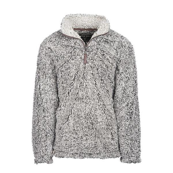 True Grit Frosty Tipped 1/4 Zip Pullover