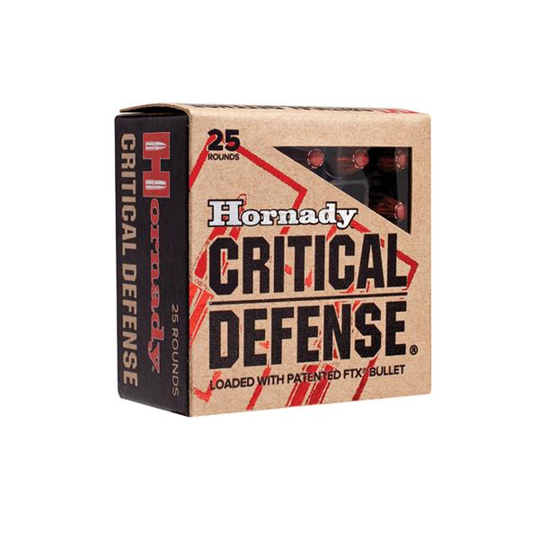 Hornady 380 Auto 90 gr FTX Critical Defense Ammo