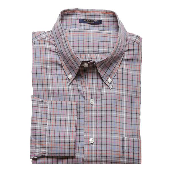 Button Down - Grey Plaid