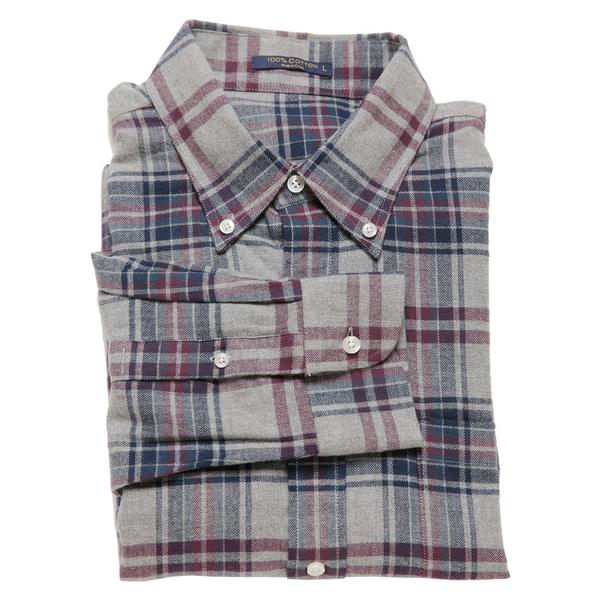 Flannel - Grey/Wine