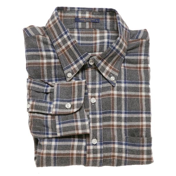 Flannel - Charcoal/Navy
