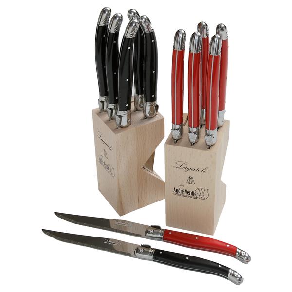 Debutant 6pc Steak Knives Set w/ Block