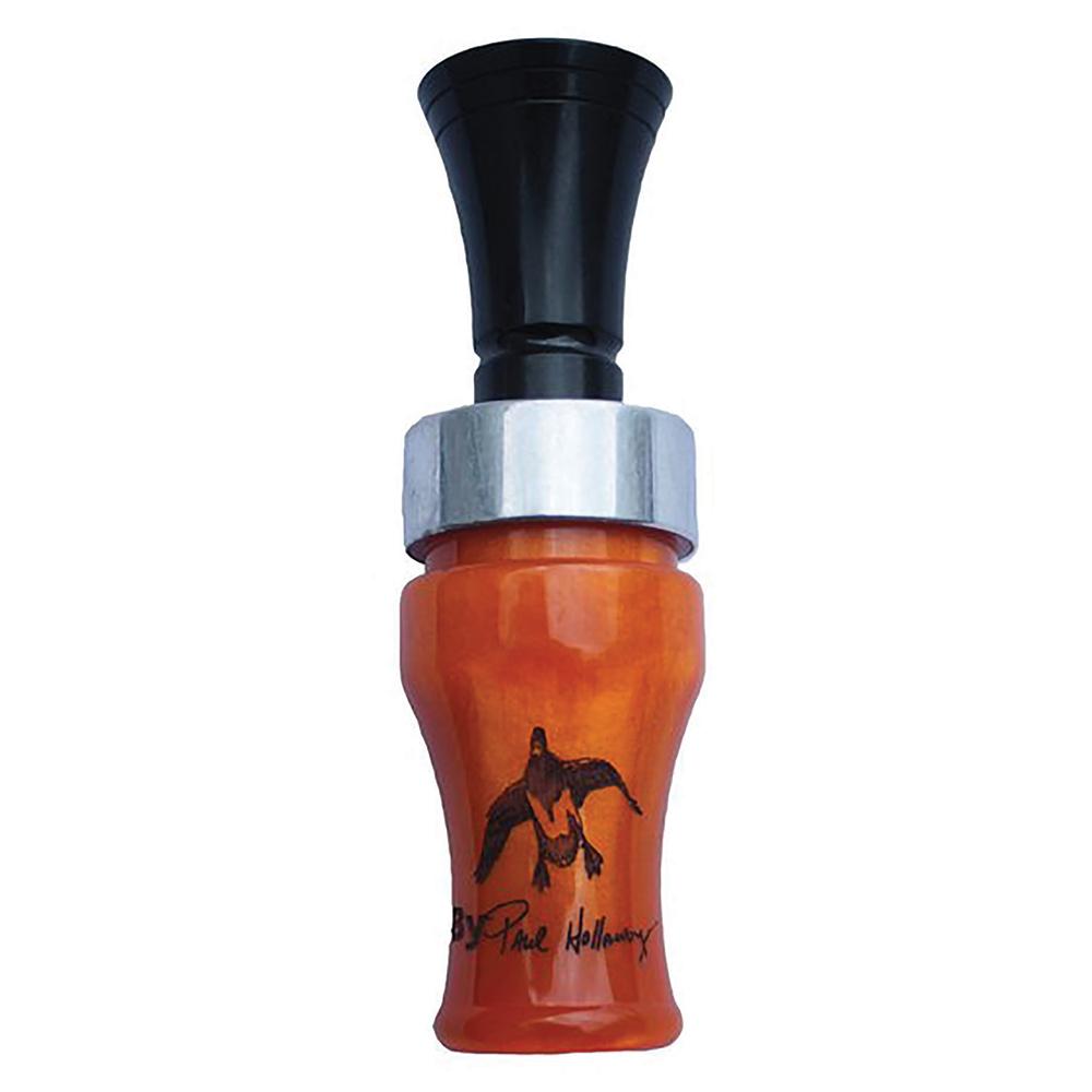 Acrylic Duck Call- Solid Orange