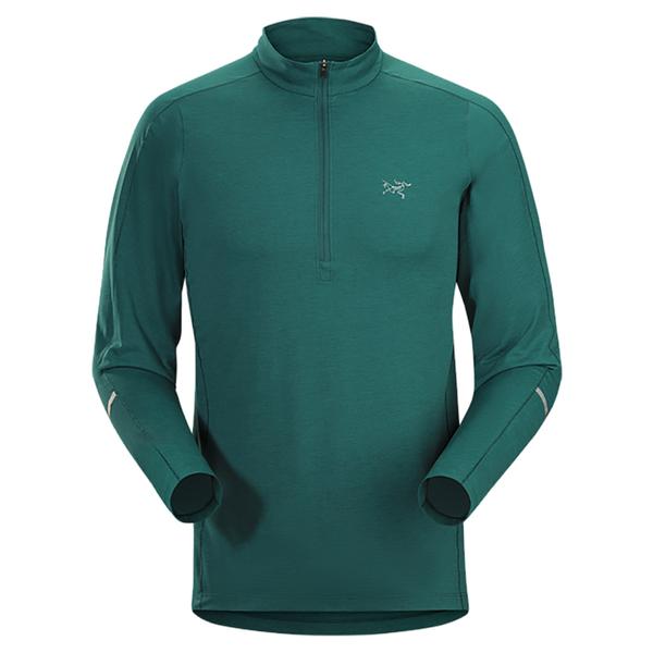MEN`S CORMAC ZIP NECK L/S