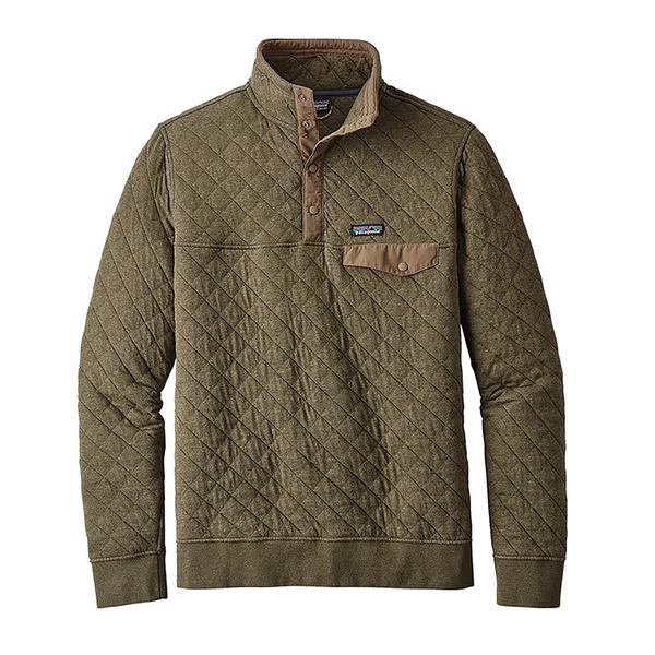 MEN'S COTTON QUILT SNAP-T PULLOVER