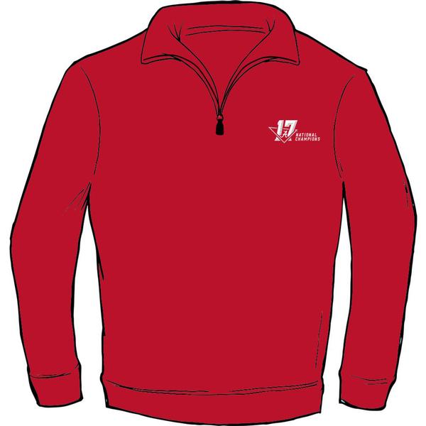 NATIONAL CHAMPIONSHIP 17 COMFORT 1/4 ZIP