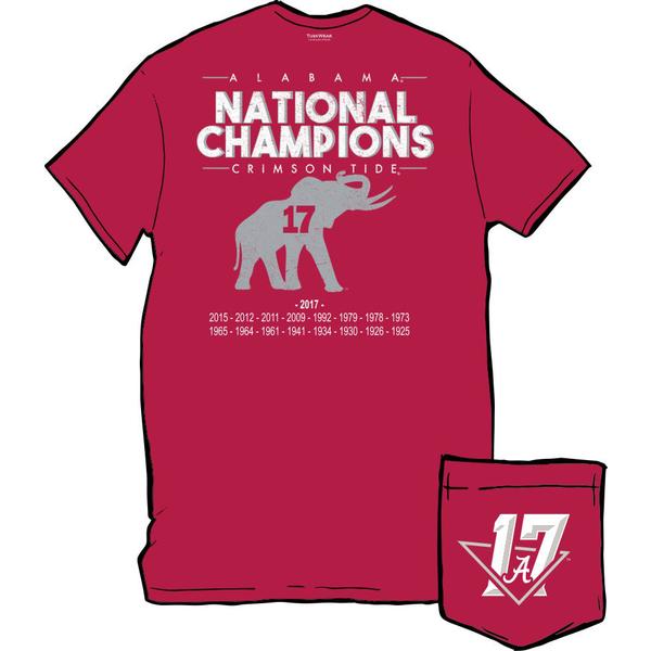 NATIONAL CHAMPIONSHIP 17 CC S/S TEE
