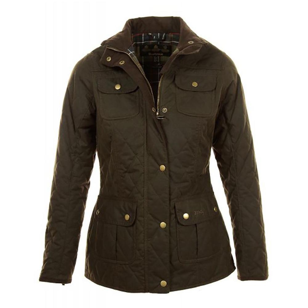 Ladies ' Quilted Utility Jacket