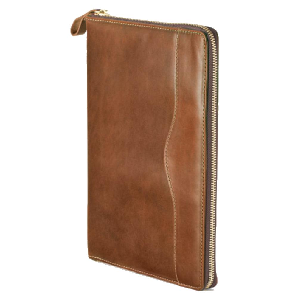White Wing Ipad Zippered Case