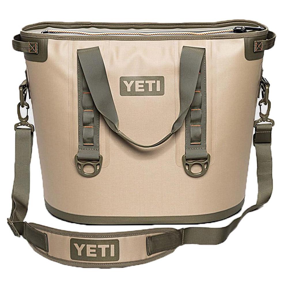 Hopper 40 Cooler Field Tan/Blaze Orange