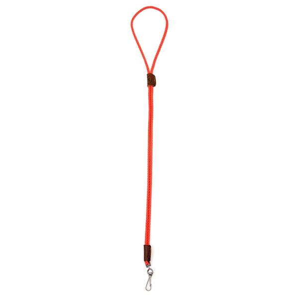 Mendota Braided Whistle Lanyard- Red