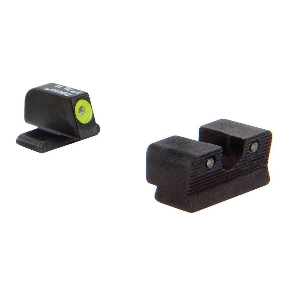 Springfield Xd- S Hd Night Sight Set- Yellow Front Outline