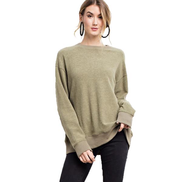 Contrast Pullover
