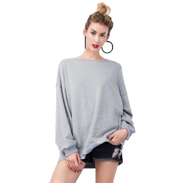 Oversized Cotton Pullover