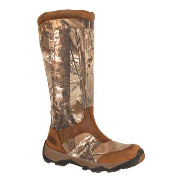 Retraction Waterproof Side-Zip Snake Boot
