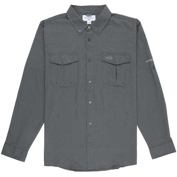 Rangle Long Sleeve Tech Shirt CHARCOAL