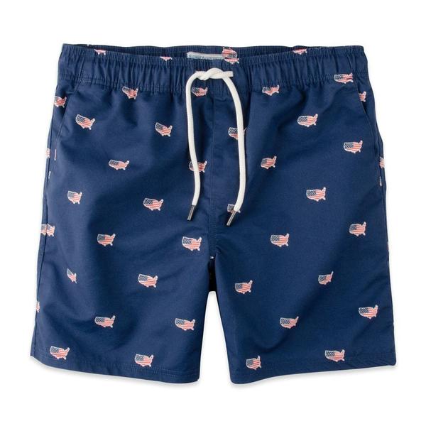 USA SILHOUETTES SWIM TRUNKS