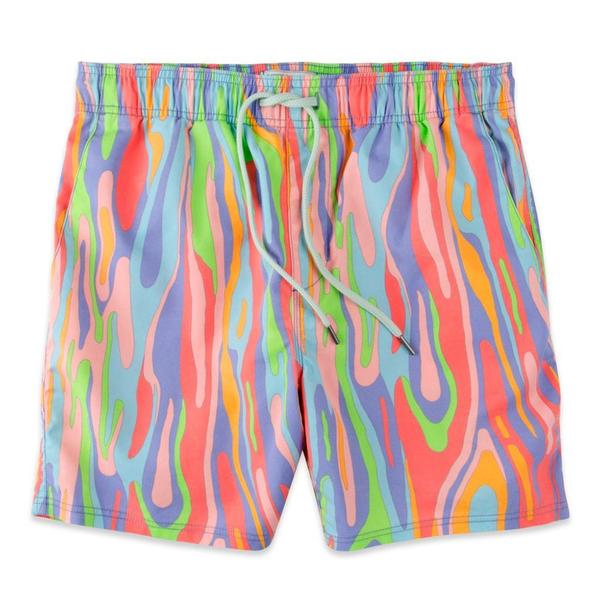 RAINBOW EUCALYPTUS SWIM TRUNKS
